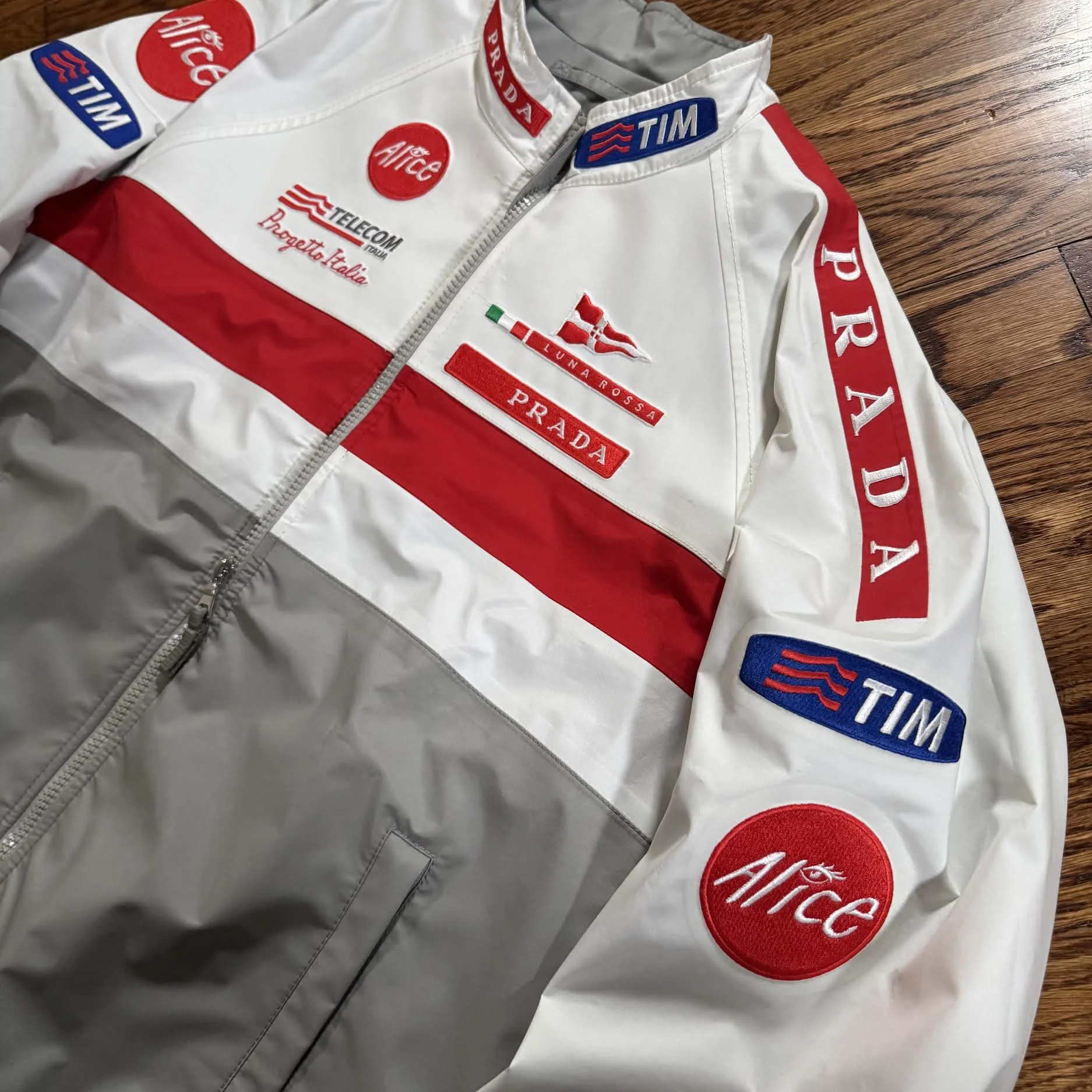 Vintage Prada Luna Rossa Jacket (Size 54) — RootsBK